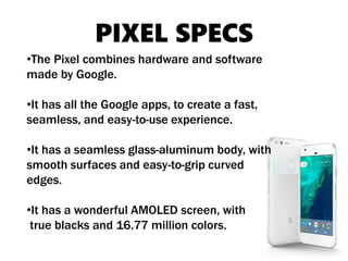 Google pixel | PPTX