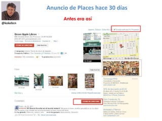@kokebcn
Anuncio de Places hace 30 días
Antes era así
 