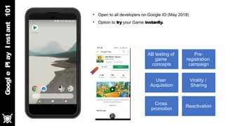 Google play instant - impact on games KPIs. InnoGames case study | PDF