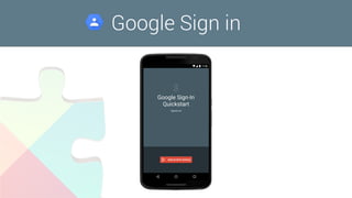 Google Sign in
 