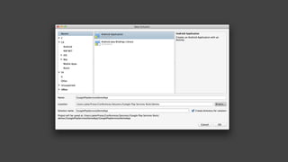 Project setup 
Xamarin Studio 
• Create new Android project 
 