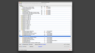 Project setup 
Xamarin Studio 
• Create new Android project 
• Download Google Play 
Services 
 