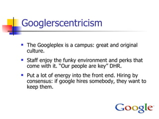 Googleplex | PPT