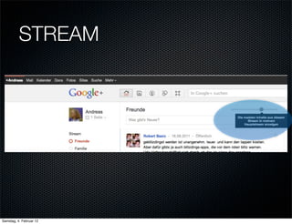 STREAM




Samstag, 4. Februar 12
 