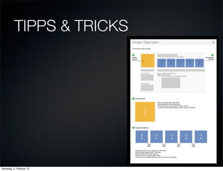 TIPPS & TRICKS




Samstag, 4. Februar 12
 