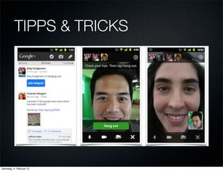 TIPPS & TRICKS




Samstag, 4. Februar 12
 