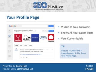 Your Profile Page
                                  Visible To Your Followers
                                  Shows All ...