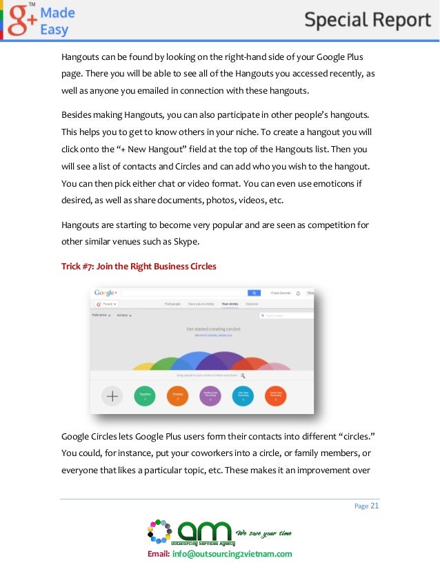Google plus_Special report