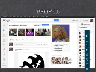 PROFIL


               b
               l
               i
               n
               d
   blindtext   t
   blindtext   e
               x
 