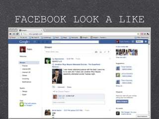 FACEBOOK LOOK A LIKE
 