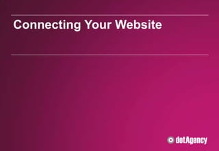 Connecting Your Website
 
