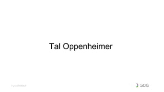 #postiotour#dfua
Tal Oppenheimer
 