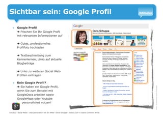 Social Web – alles jetzt anders? Der Google+ Effekt...