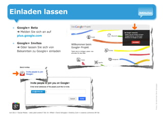 Social Web – alles jetzt anders? Der Google+ Effekt...