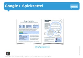 Social Web – alles jetzt anders? Der Google+ Effekt...