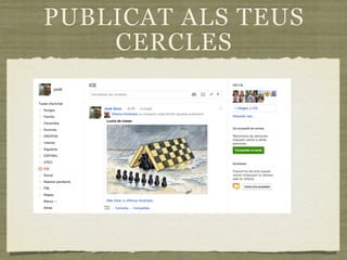 PUBLICAT ALS TEUS
    CERCLES
 