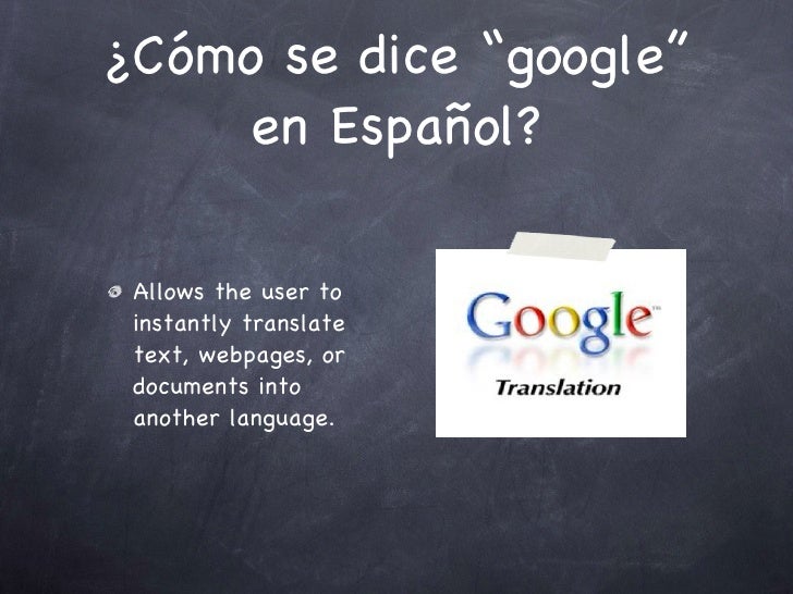 Google presentation
