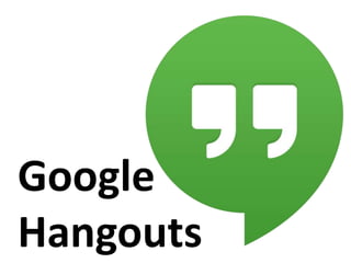 Google
Hangouts
 