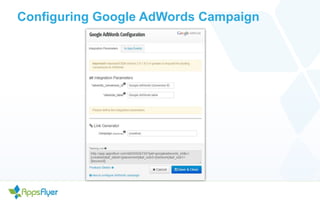 Configuring Google AdWords Campaign 
 