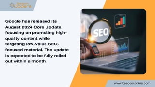 Google rolls out August 2024 Core Update.pdf