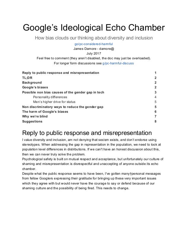 james demores google memo james damore letter