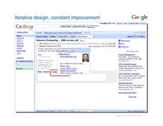 Google's internal systems