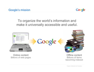 Google's internal systems