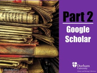 Getting the most from Google 
How to search effectively: 
intitle:endochronology 
returns results with term in document title 
site:.gov.uk 
only returns results from specific site/domain 
1562..1598 
returns results within a range of dates/prices/measurements 
"Pay the * wage“ 
wildcard to pick out unknown terms in a phrase 
~ghosts 
returns related terms, eg paranormal, haunted 
 