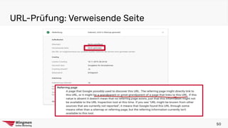 URL-Prüfung: Verweisende Seite
50
 