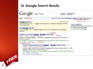10. Google Search Results 