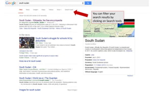 Google search tips date range and videos | PPTX