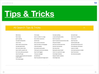 Tips & Tricks
14
 