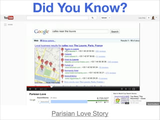 Did You Know?
Parisian Love Story
 
