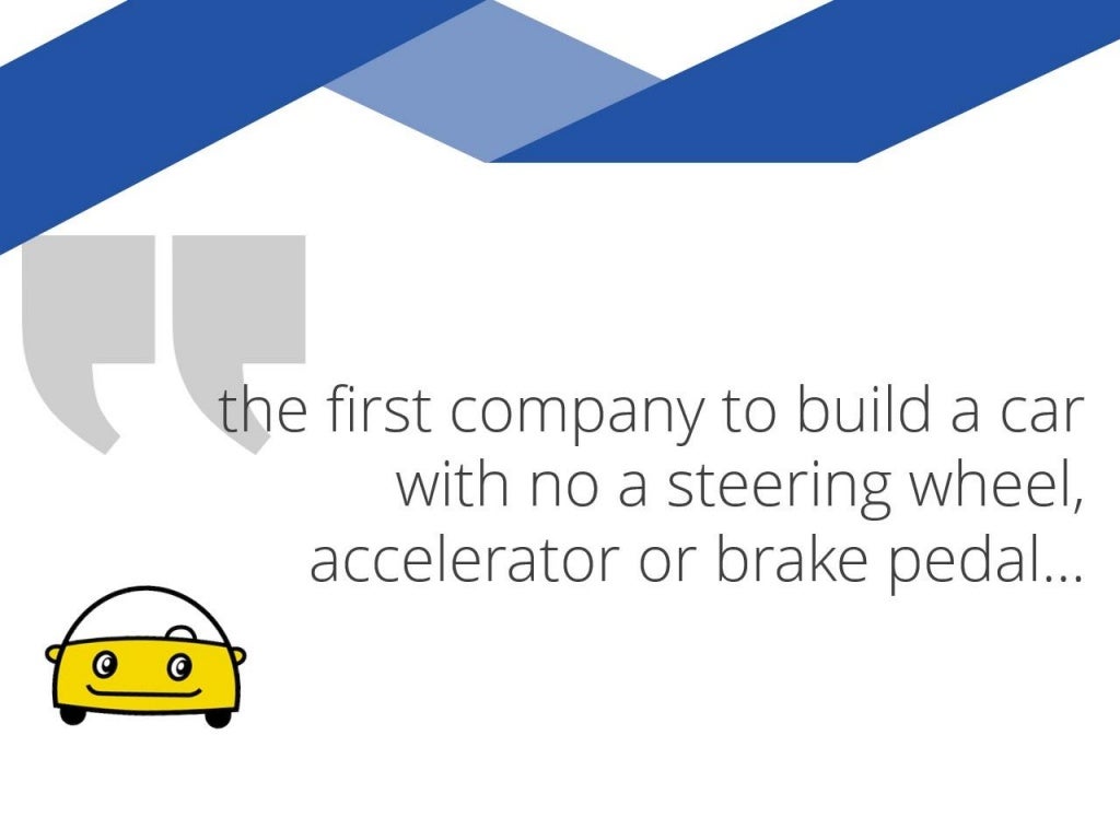 the first company to build