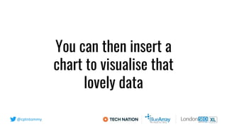 @cptntommy
You can then insert a
chart to visualise that
lovely data
 