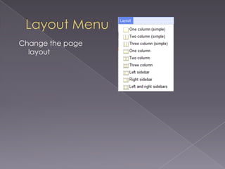 SubscriptTable MenuInsert a table on your page to organize data