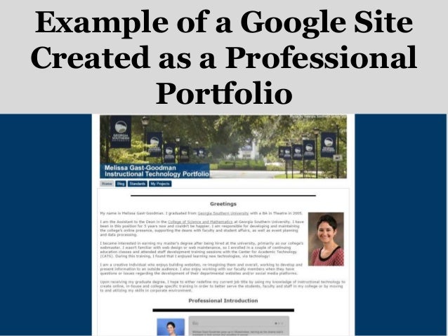Google Sites Online Workshop Fall 2015