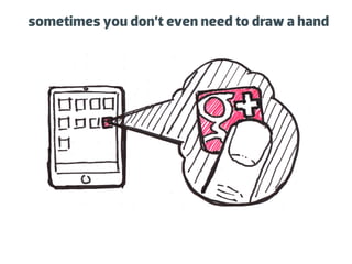 sometimes you don’t even need to draw a hand
 