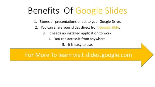 google slide tutorial with presentation