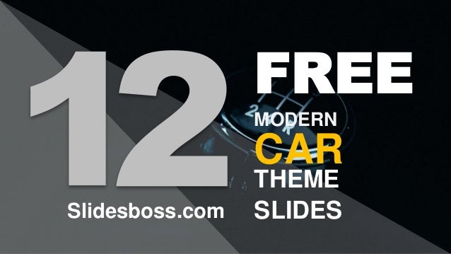 free google slides and powerpoint template car free google powerpoint templates