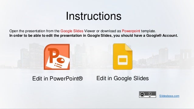 free google slides and powerpoint template city