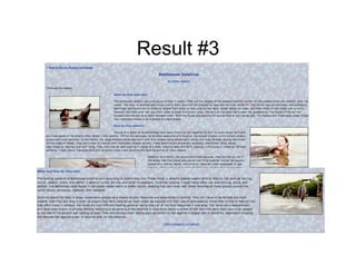 Result #3




            28
 