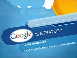 Google's strategy