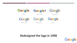 Redesigned the logo in 1998
 