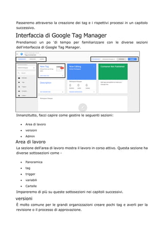 Google tag manager come funziona
