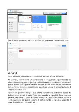 Google tag manager come funziona