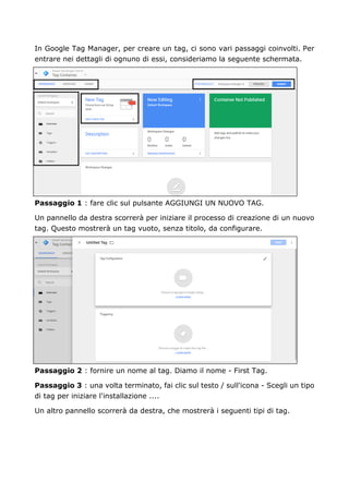 Google tag manager come funziona