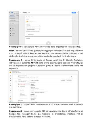 Google tag manager come funziona