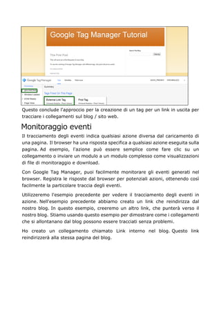 Google tag manager come funziona