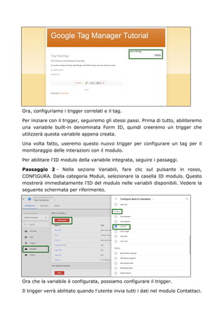 Google tag manager come funziona